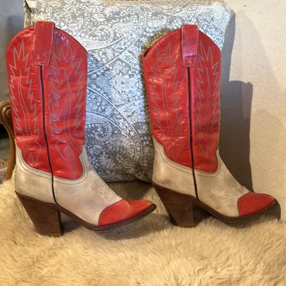 Urban Cowboy - Vintage Western Cowboy boot - Picture 4 of 11